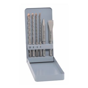 Sds Plus Mixed Set Sds 5 6 8 10mm X 160-chisel-flat 20 X 140-point 140